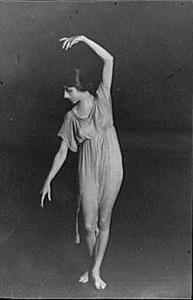 Anne Tonetti dancing by Arnold Genthe