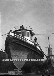 Fireboat drydock