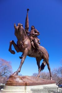 Gen John Logan monument