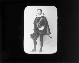 James Breese in costume