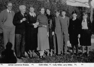 James Lawrence Breese with grandchildren