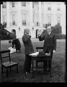 Josiah van Orsdel and Calvin Coolidge