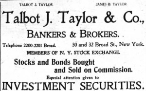 Talbot Taylor ad