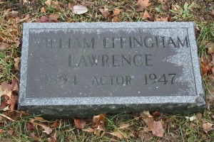William Effingham Lawrence grave