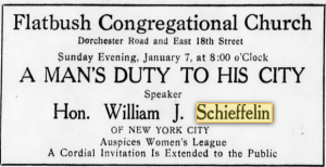 William Jay Schieffelin ad